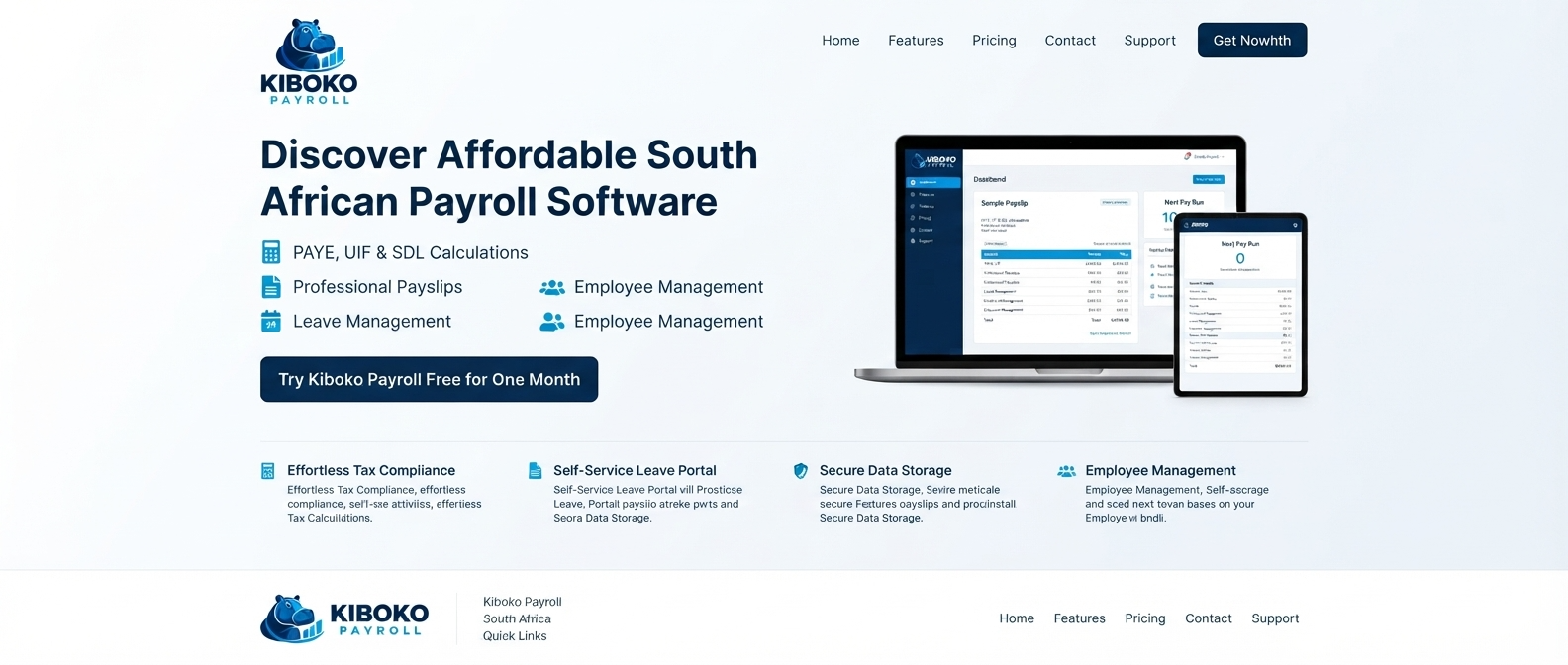 Kiboko Payroll: Affordable Payroll Software for South African Small Businesses